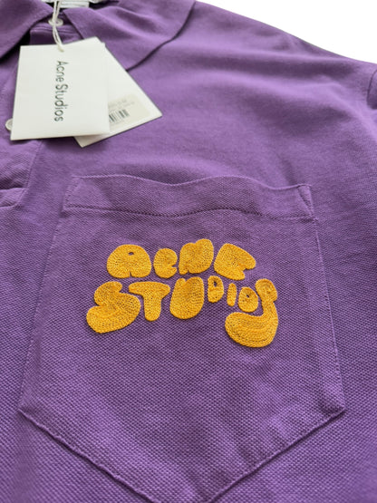 Groovy Oversized Purple Polo