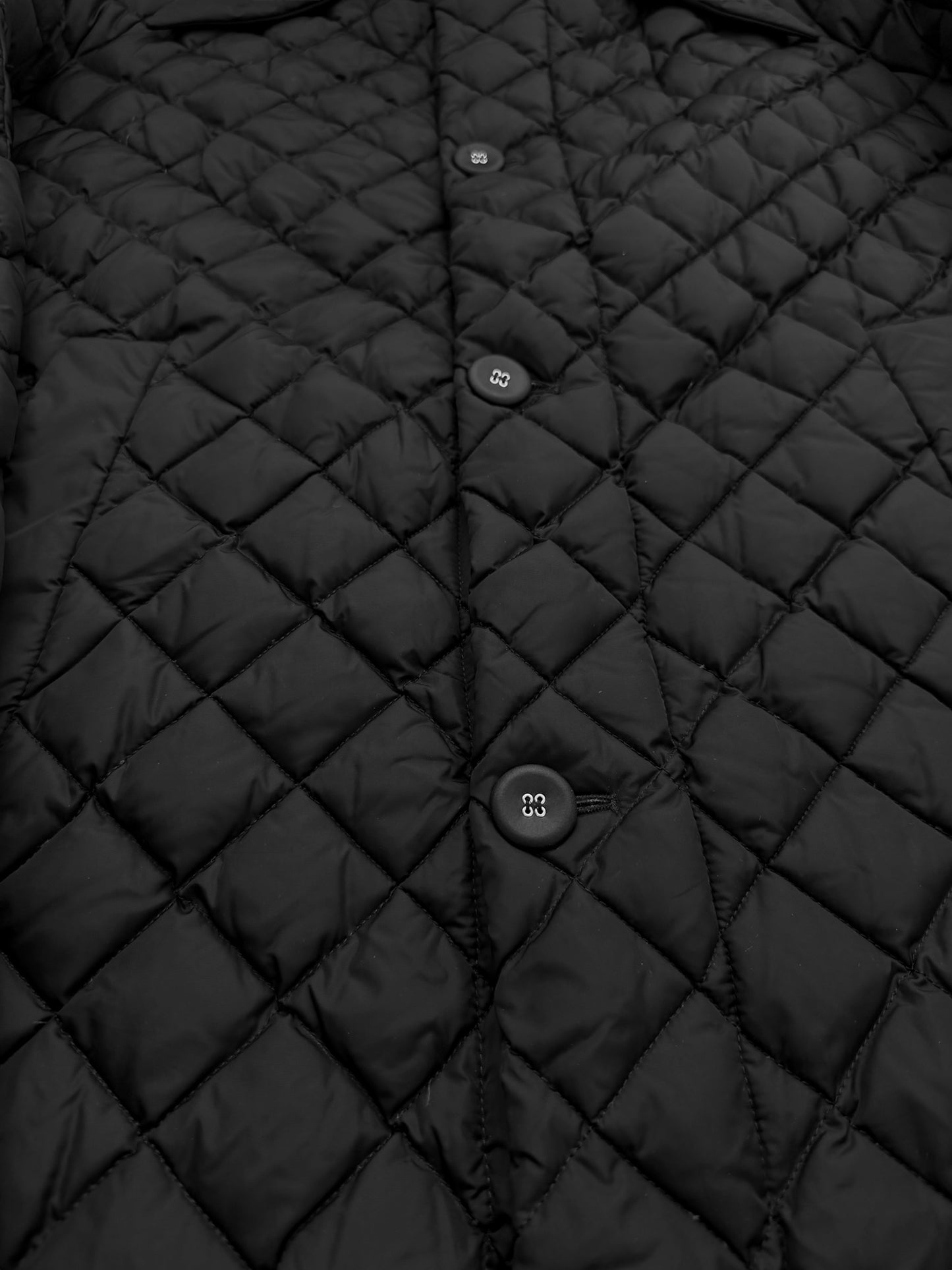 Massive Cropped Oversized Quilted Jacket