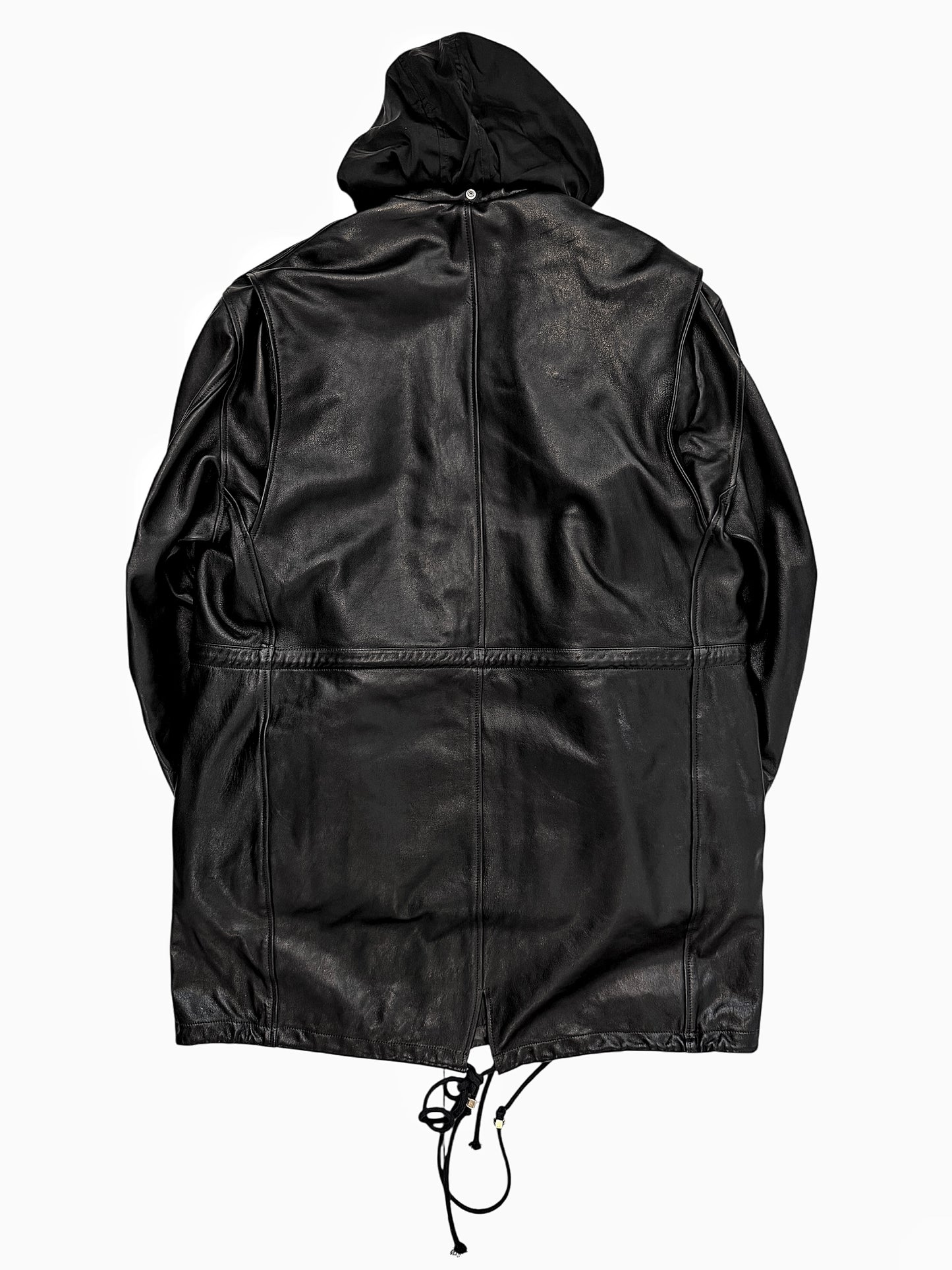 x Hoorsenbuhs M65 Leather Shearling Sterling Silver Hardware Coat