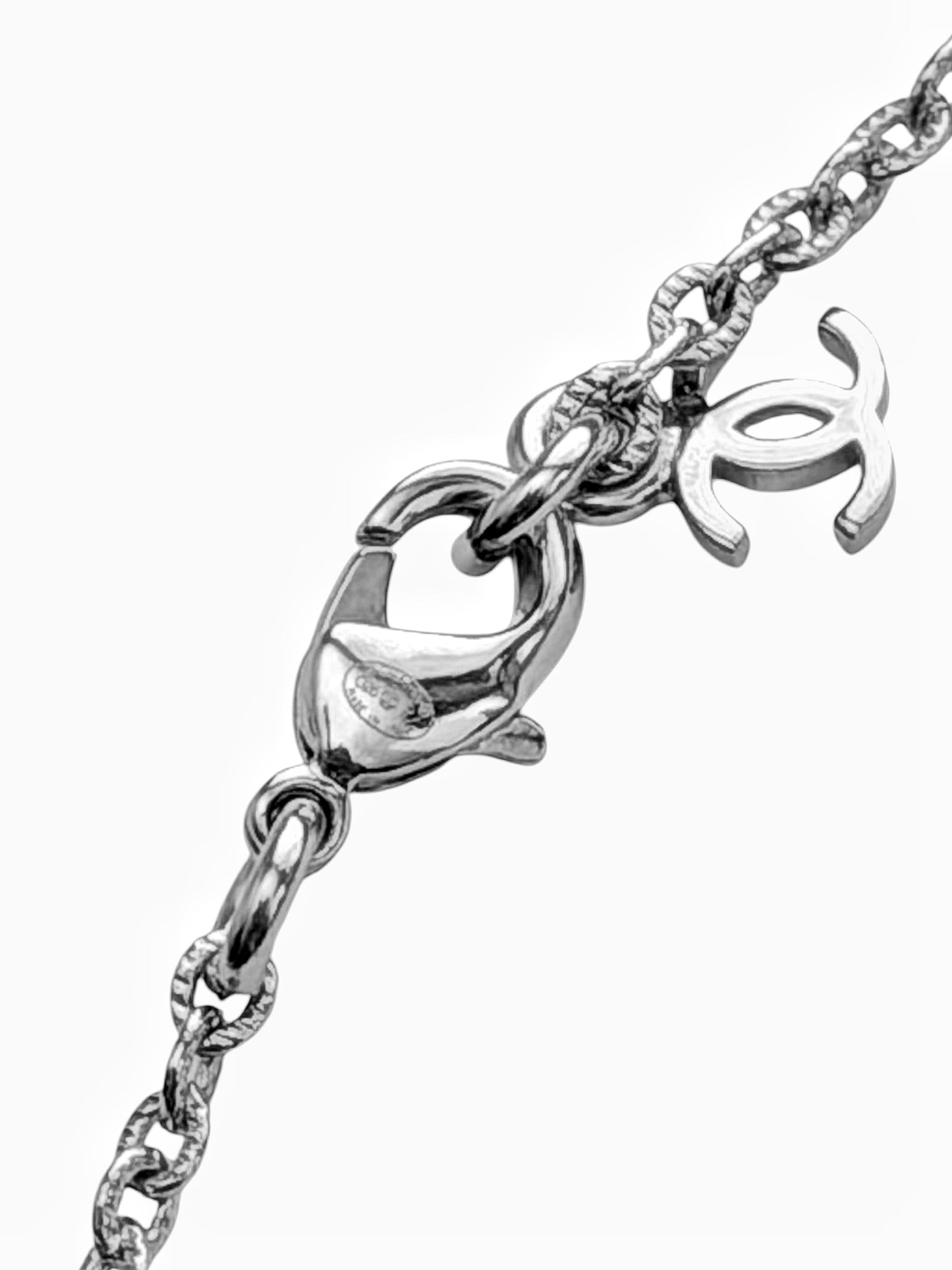 2026 VIP Atelier Folding Ruler Silver Necklace