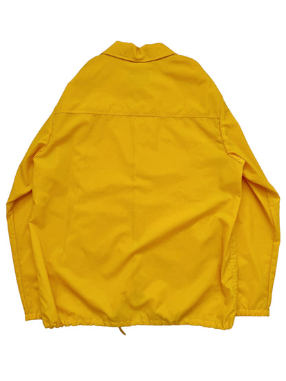 Yellow Polyamide Coach Jacket