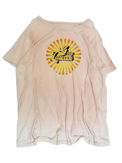 Sample Faded Sunset Pink Vintage Shirt