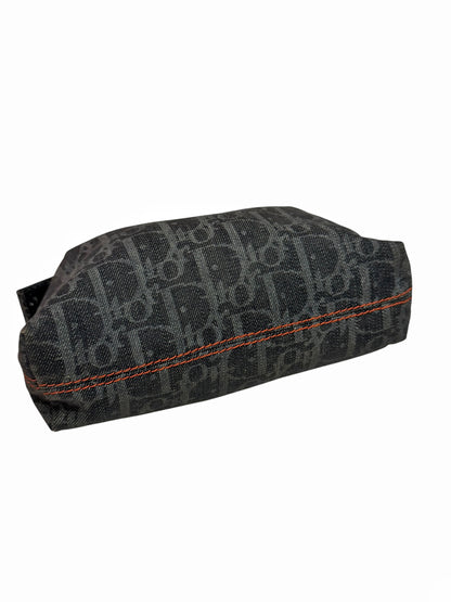 “Flight” Black Trotter Monogram Small Pouch