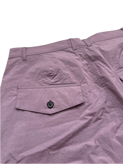 Pink Crack Nylon Tech Pants