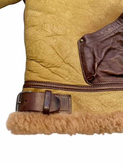 Reproduction WW2 B-3 Shearling Leather Jacket