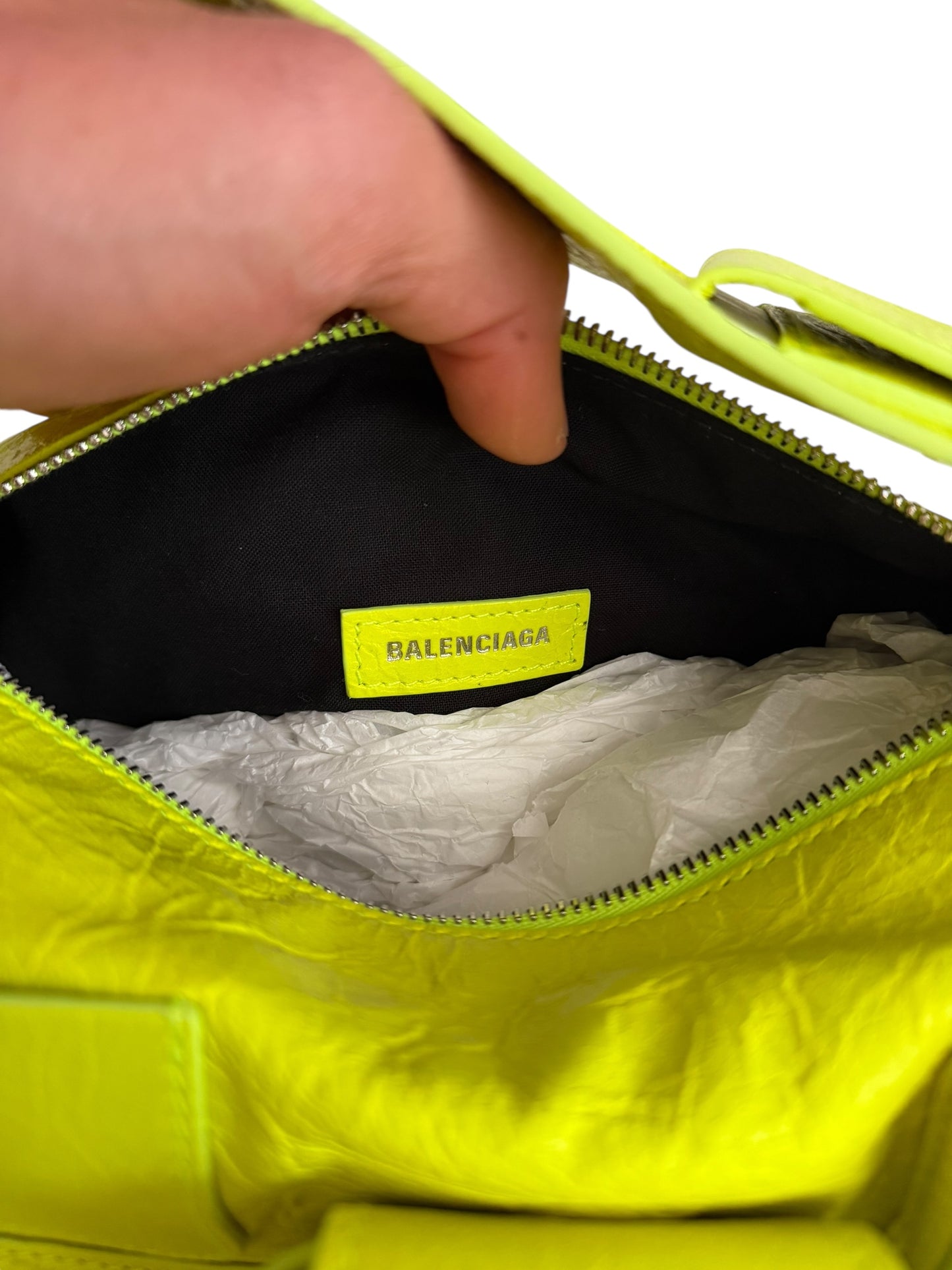 Fluo Leather Superbusy XS Cargo Bag