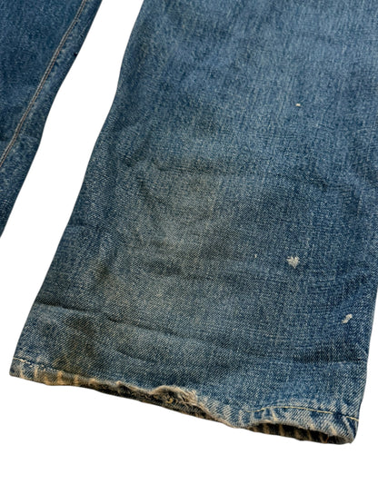 OG 1960’s Big E Selvedge Hidden Rivet 501 Denim
