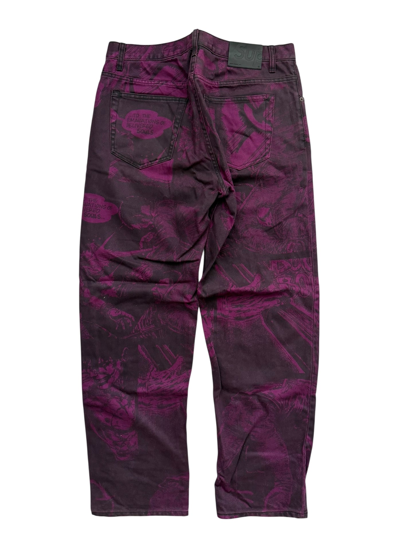 The Crow Comic Purple Denim