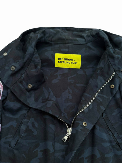 Sterling Ruby Camo Shark Fathers Parka