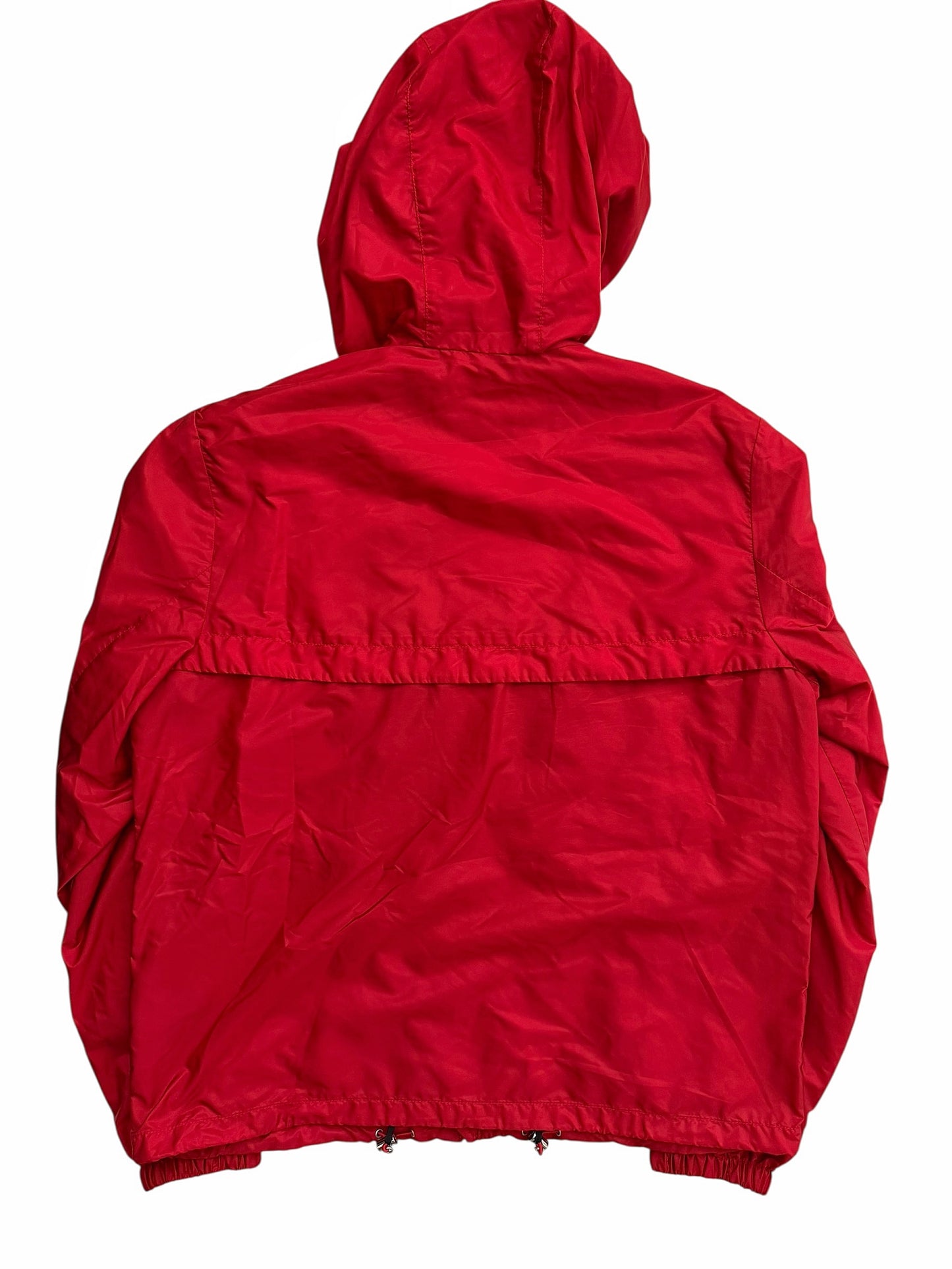 Red Re-Nylon Logo Windbreaker Zip Up