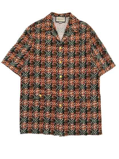 Trompe Loeil Woven Monogram Shirt