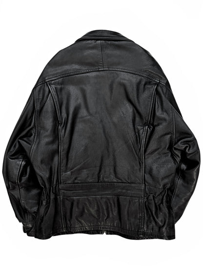 90’s Mac Douglas Leather Layer Flight Jacket