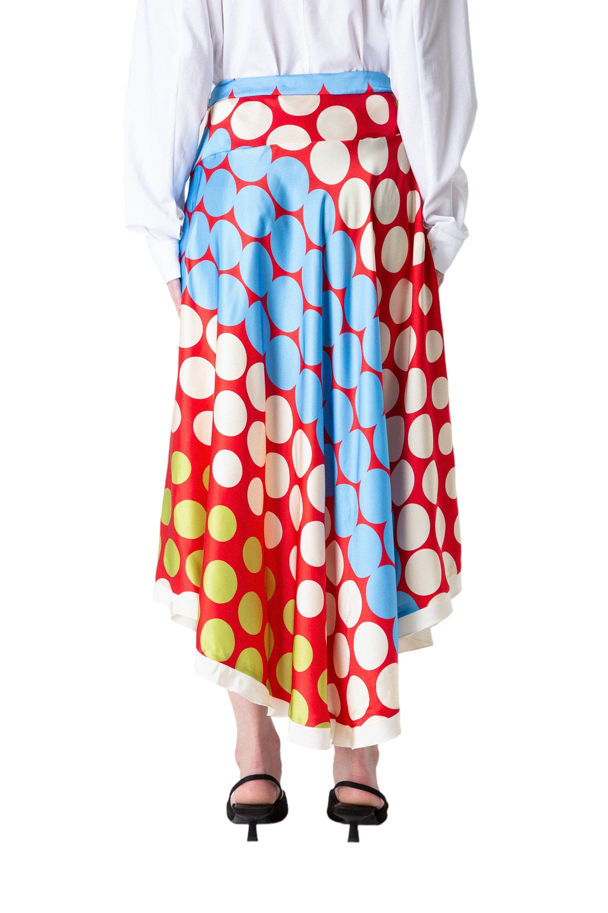 Viscose Dot Dress