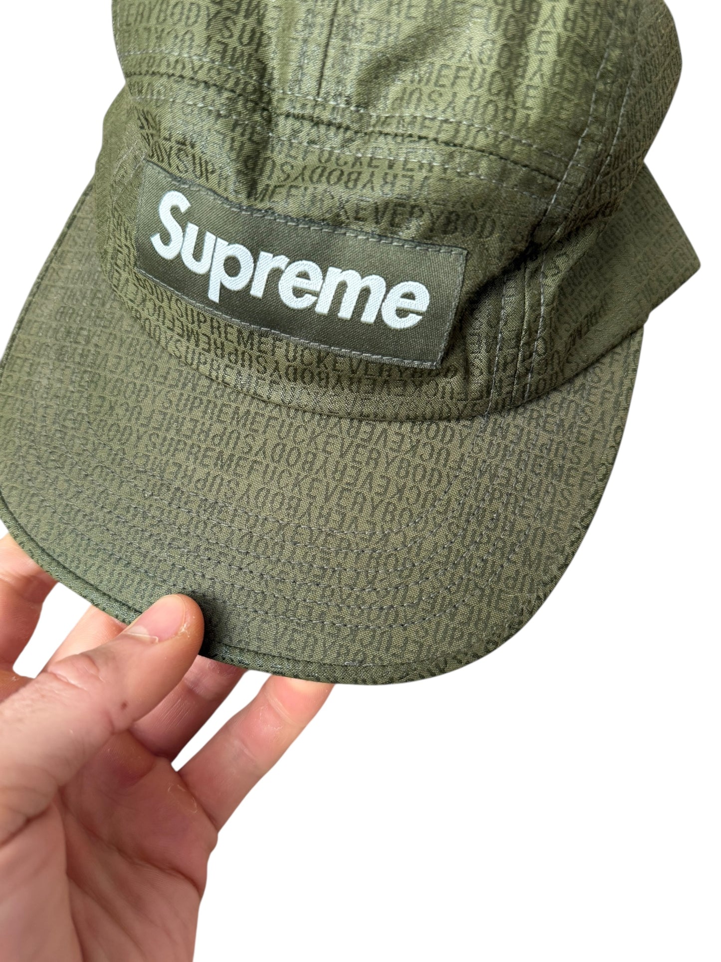 Fuck Everybody Jacquard Camp Cap
