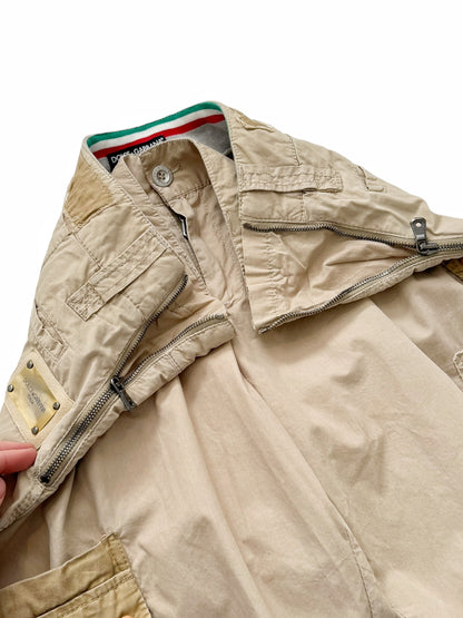 2000’s Patchwork Reconstructed Khaki Cargos