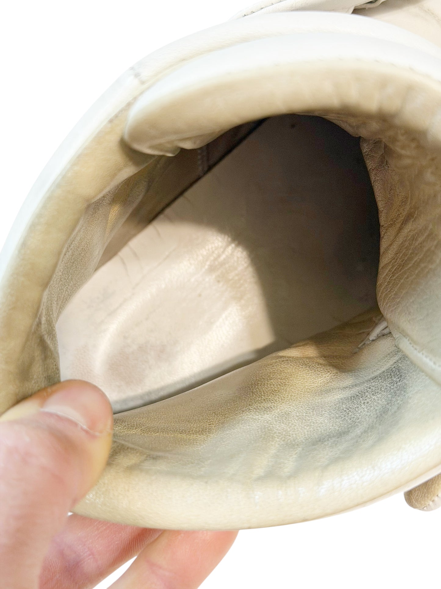 OG White Leather Future High