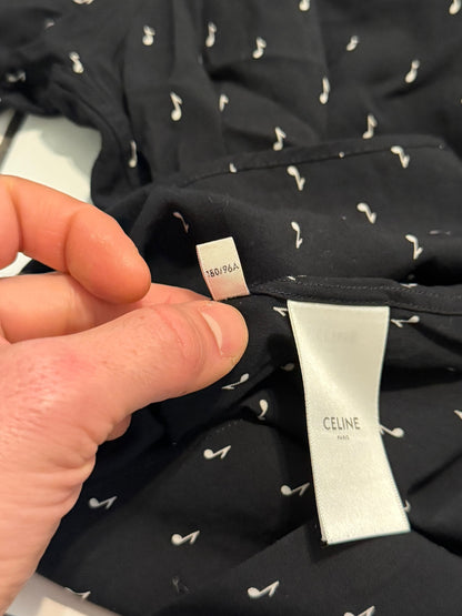 SS19 Viscose Music Notes Shirt