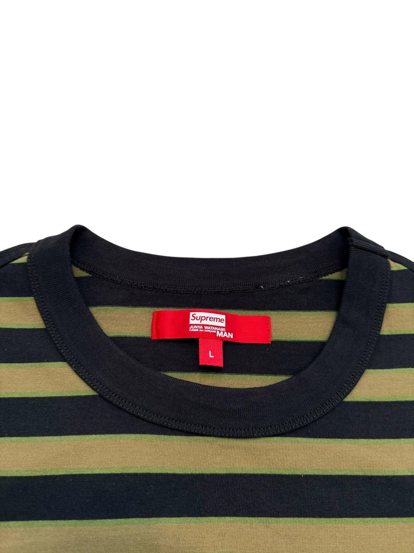x Junya Watanabe Bug Bot Stripes Shirt