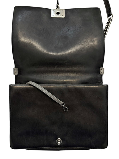 Large Caviar Boy Flap Chain Bag