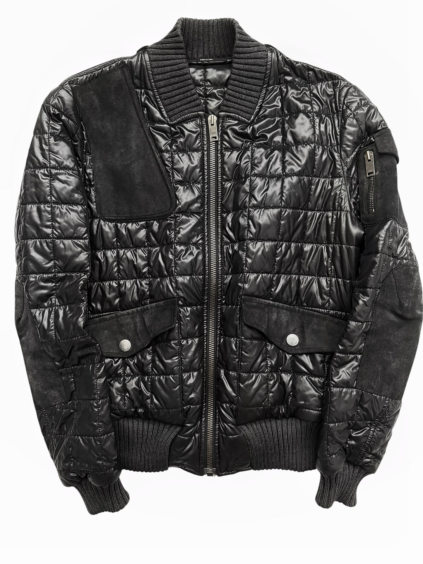 2000’s Tom Ford Hunting Paneled Quilted Bomber
