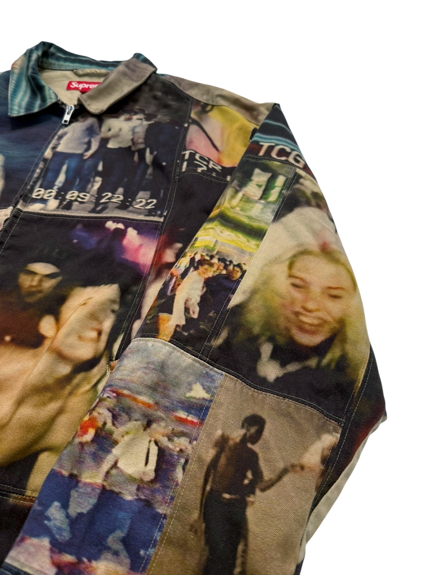 Mark Leckey Hardcore Patchwork Harrington Jacket