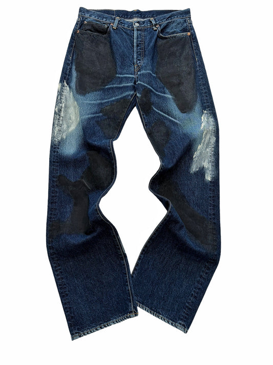 Spotted Horse Painted Denim