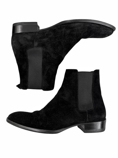 Wyatt Chelsea Suede Black Boot