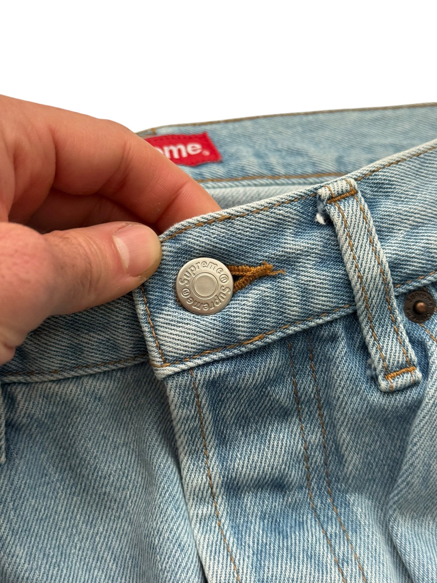 Light Blue Wash Denim Jeans