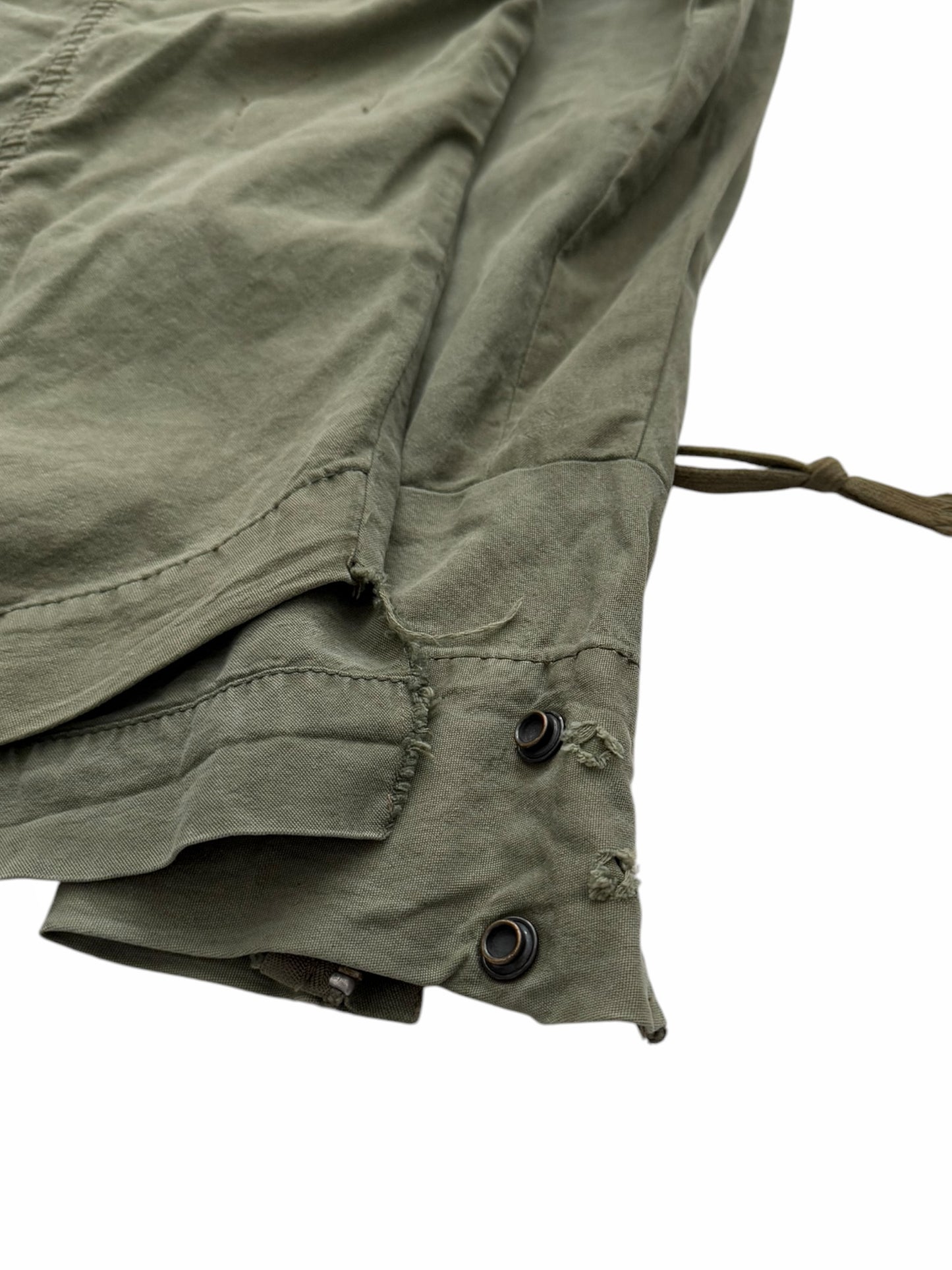 2018 Reconstructed Army Tent Shirt Jacket