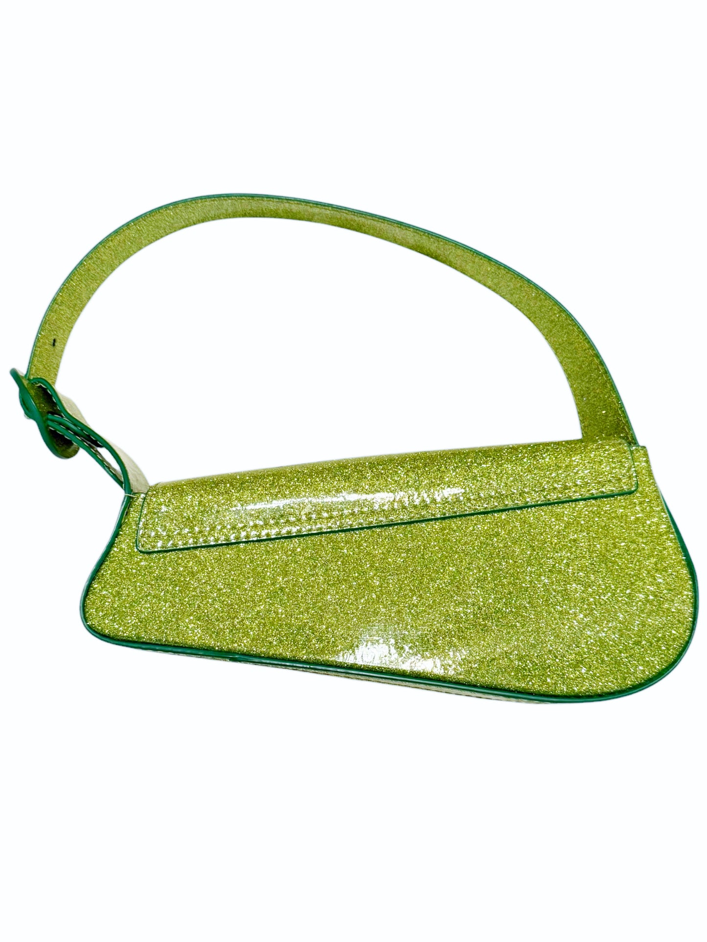 DSM Exclusive Green Glitter Trivia Bag