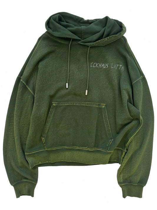 Green Washed Hoodie