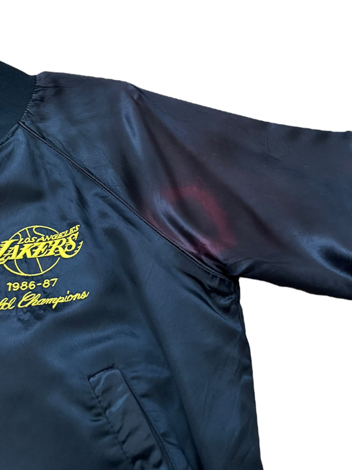 1987 Lakers Championship Staff Souvenir Jacket