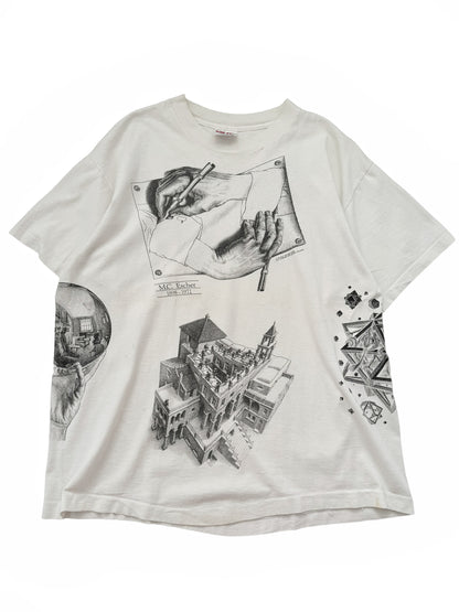 MC ESCHER Illusions Tattoo Shirt