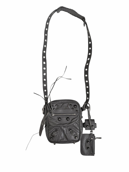 La Cagole Crossbody Leather Bag