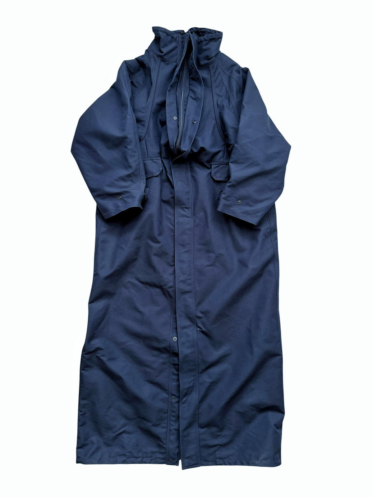 2024 Maxi Swing Parka Navy