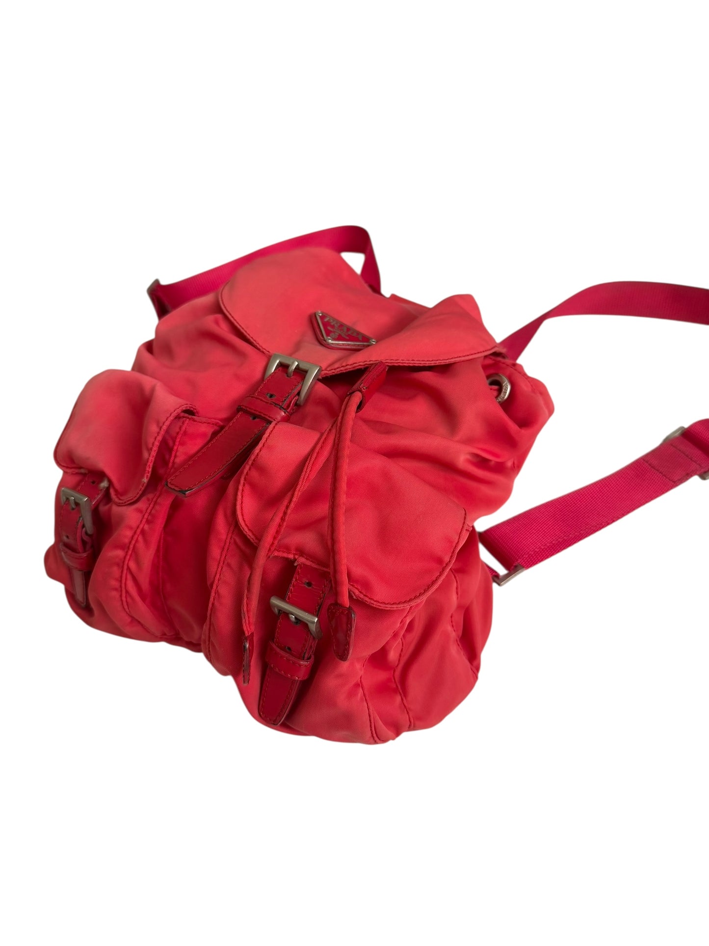 2000’s Red Nylon Rucksack Backpack