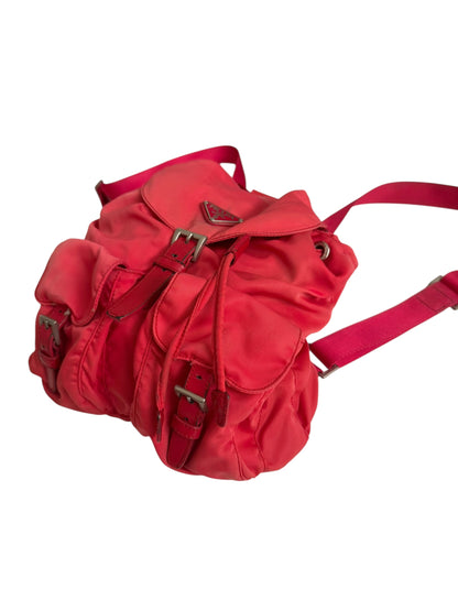 2000’s Red Nylon Rucksack Backpack