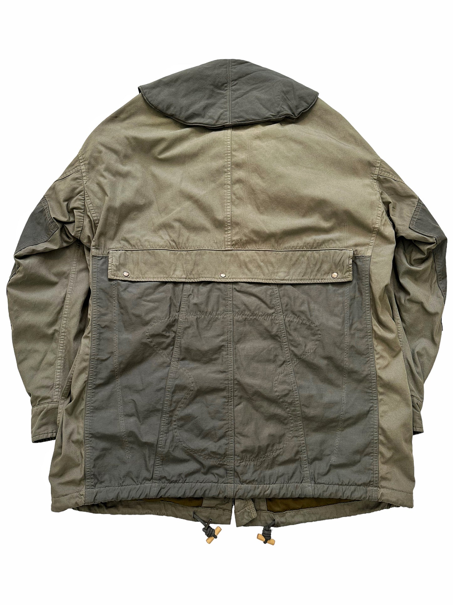 NY/C Layered Paratrooper Coat