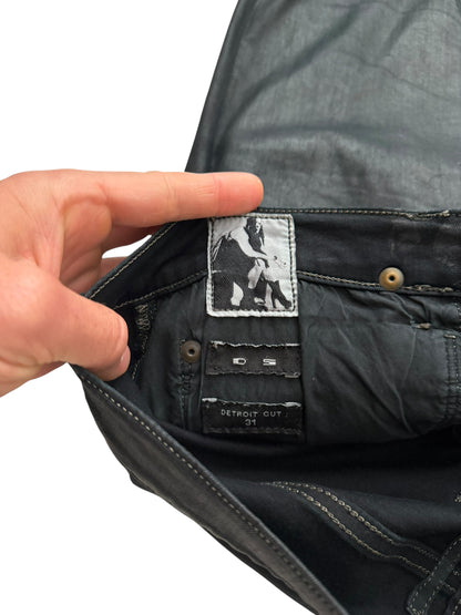 Waxed Detroit Cut Denim