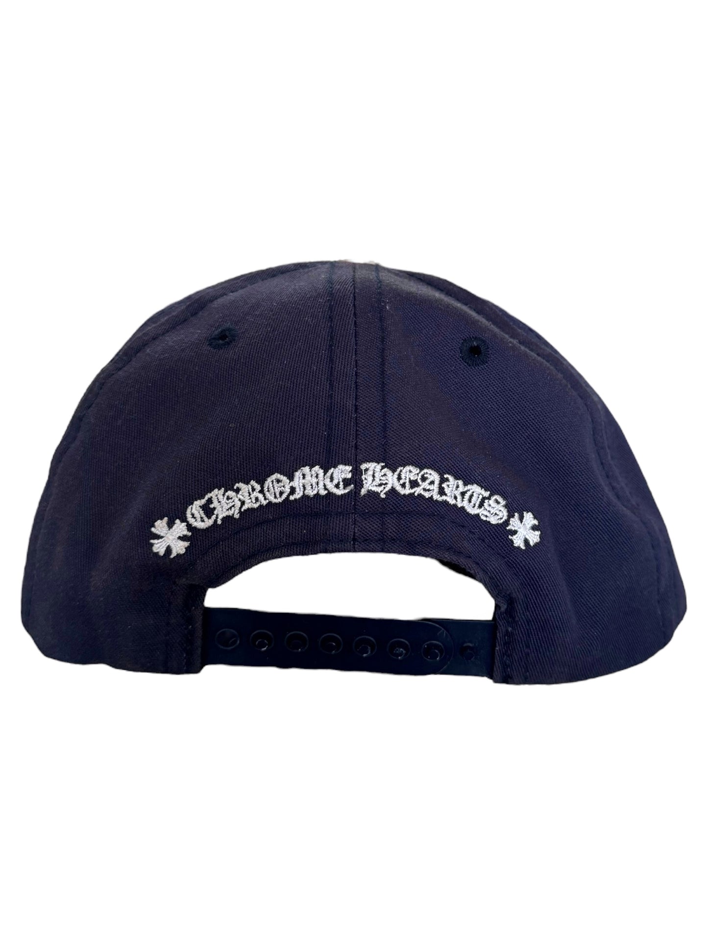 Navy CH Embroidered SnapBack Hat