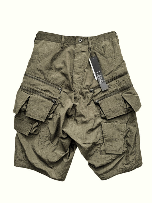 2024 Nylon Heavy Taffeta Cargo Shorts