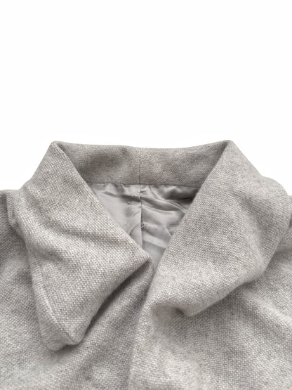 Cashmere Ruche Collar Jacket