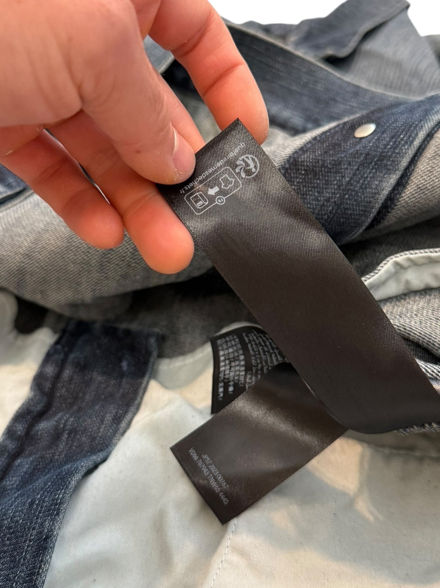 2023 Reconstructed Pant Jeans Denim Jacket