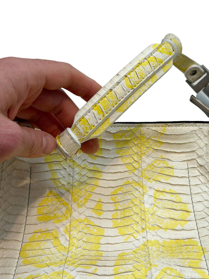 Performa Acid Yellow Python Bag