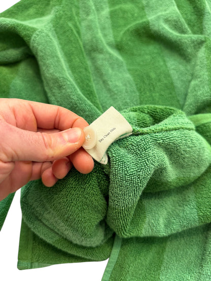 Green Chenille Towel Jacket