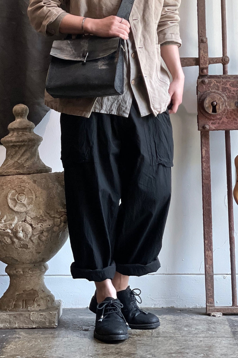 Monkey Pant Cargo Mud Dyed Black