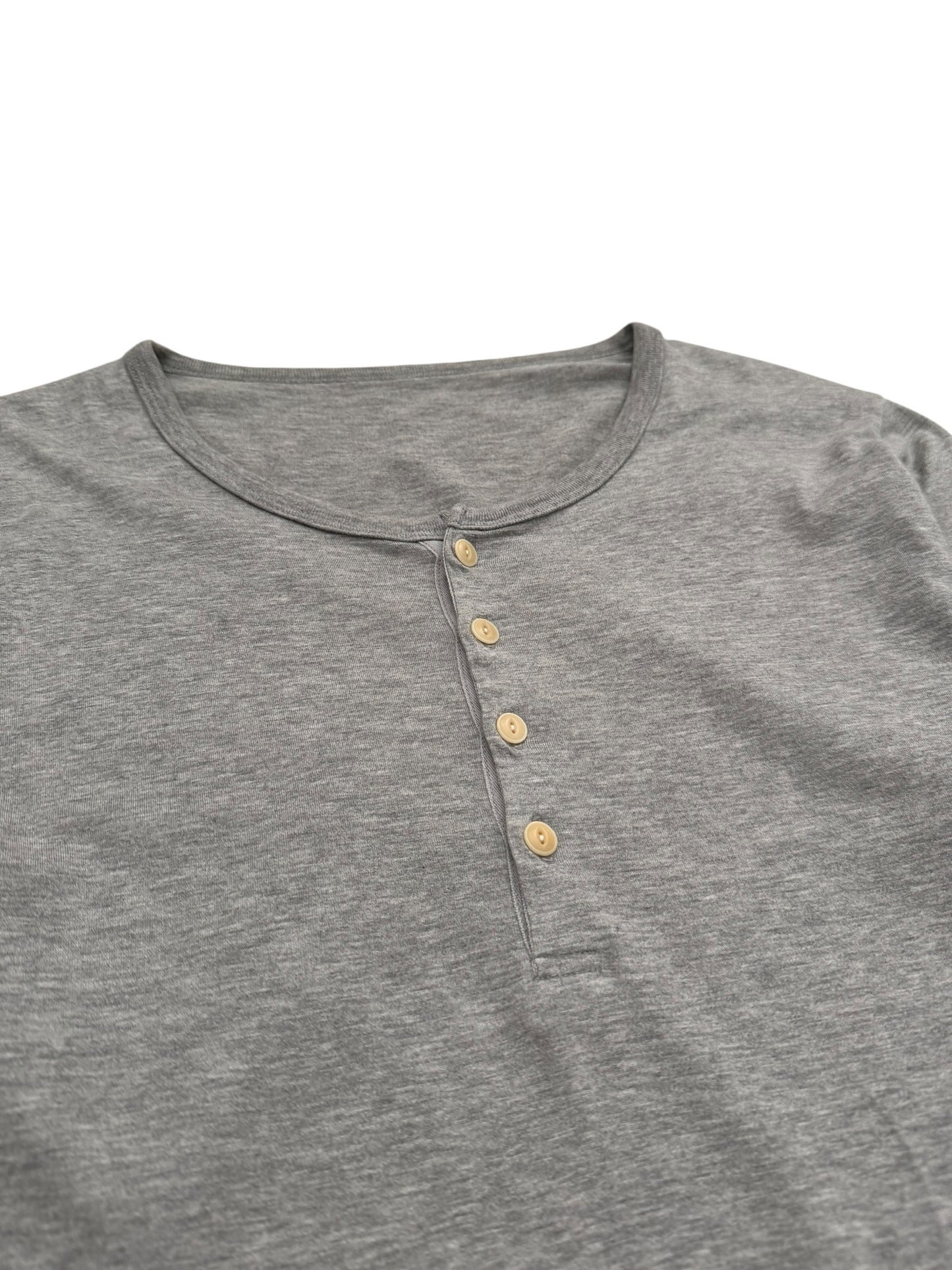 Lightweight Grey Henley