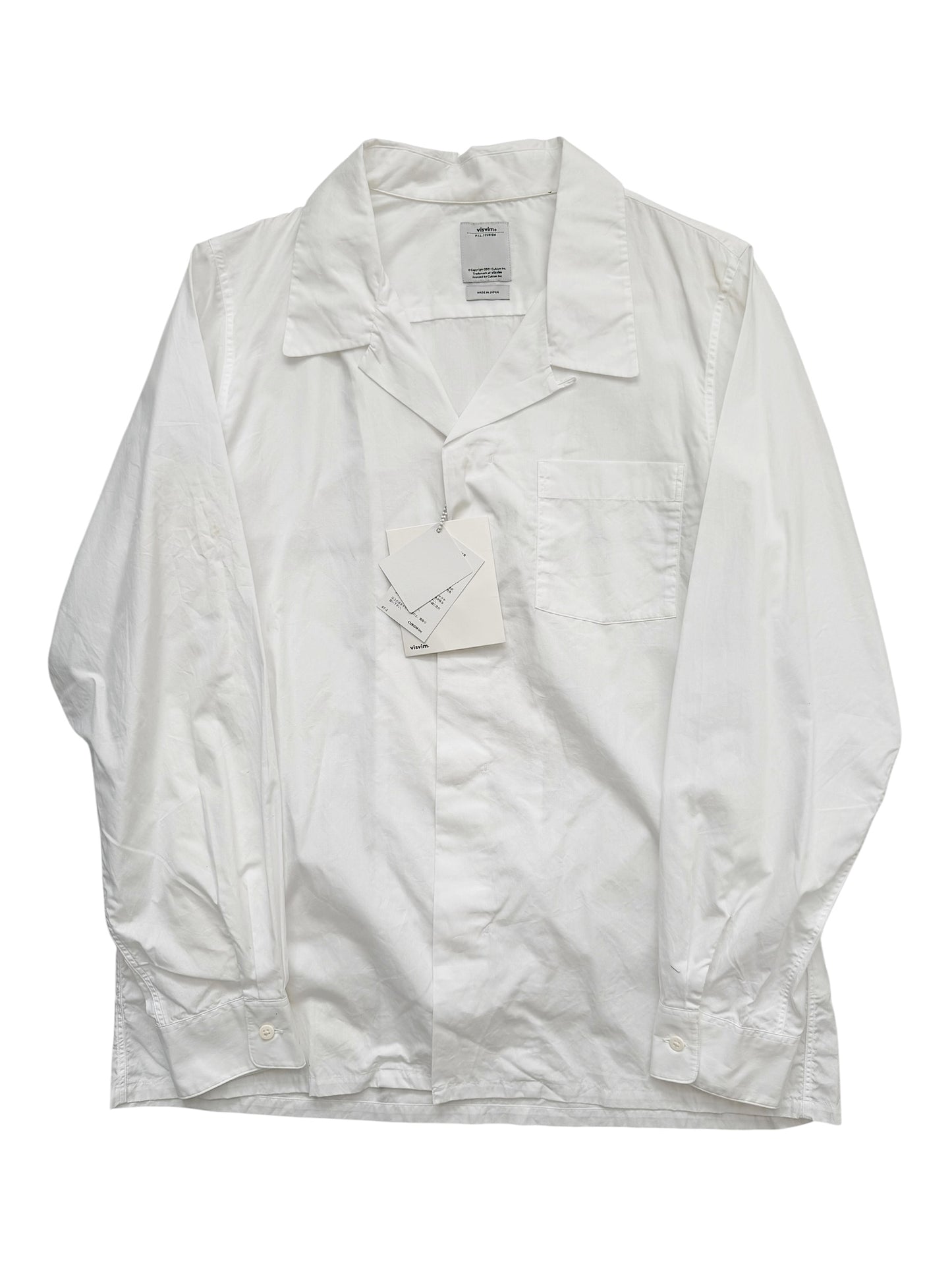Free Edge Long Sleeve Cotton Poplin Shirt
