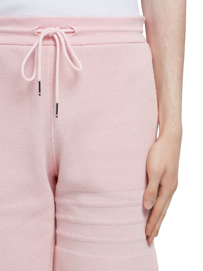 Honeycomb Pique Pink Sweatshort