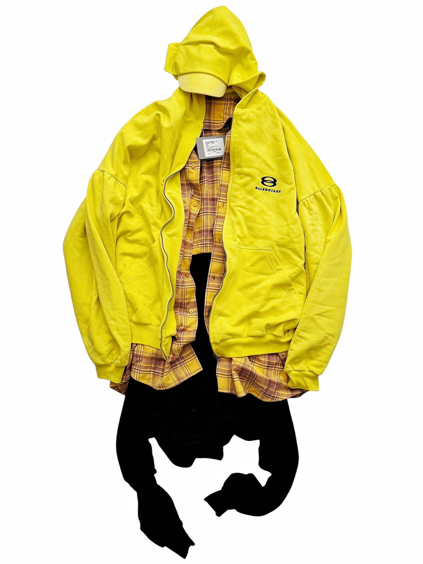 Layered Unity Yellow Hoodie